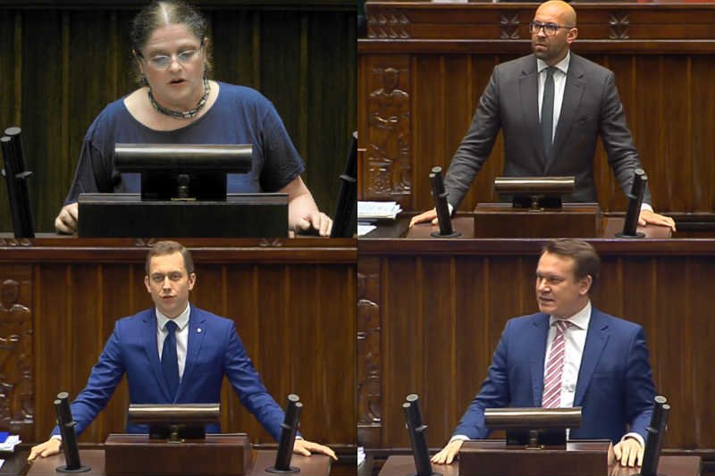 To tylko kilkoro z dużego (i wciąż rosnącego) grona sejmowych awanturników.