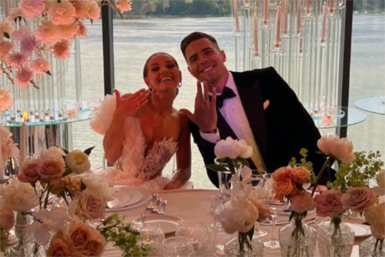 Jan Bednarek i Julia Nowak wzięli ślub