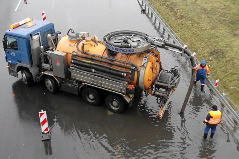Tak było rok temu na węźle Marynarskiej w Warszawie. Powtórzyło się znów. I po tym co usłyszeliśmy... ręce opadają.