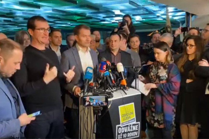 Konserwatywne OLaNO wygrało wybory na Słowacji.