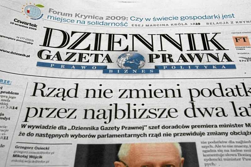Luiza Zalewska była zatrudniona w "Dzienniku Gazecie Prawnej"