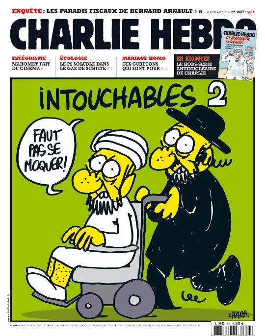Jedna z okładek "Charlie Hebdo"•Fot. "Charlie Hebdo"