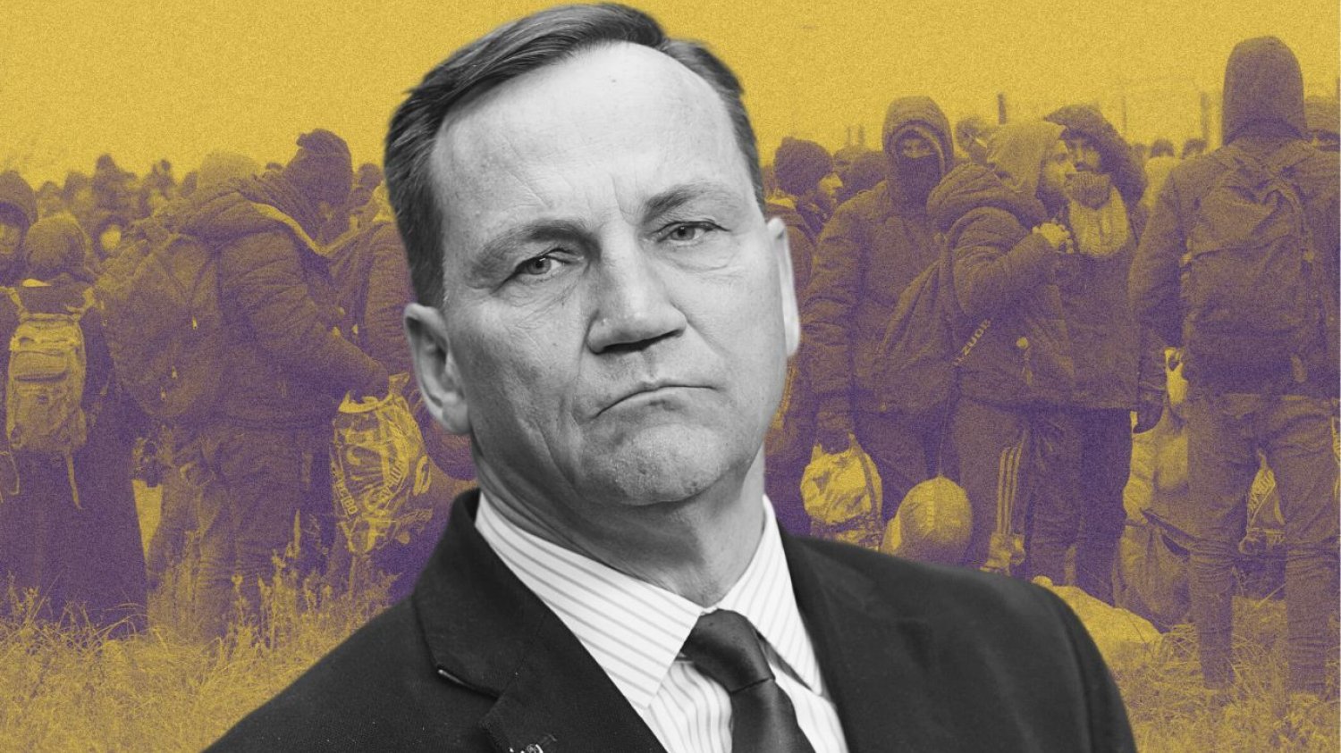 Te słowa poniosą się w Europie. Sikorski mocno o migrantach i PiS