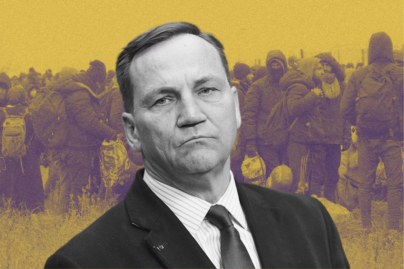 Te słowa poniosą się w Europie. Sikorski mocno o migrantach i PiS