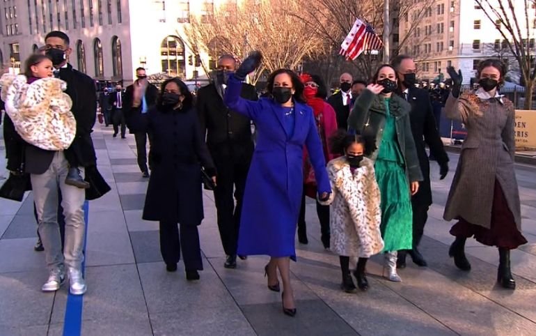 Kamala Harris — rodzina. Siostrzenice wiceprezydent skradły show [ZDJĘCIA]