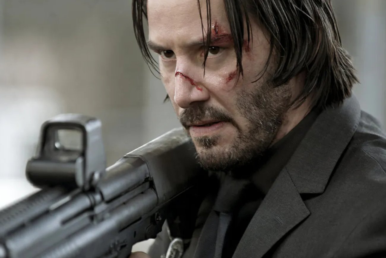 Keanu Reeves w filmie "John Wick 4".