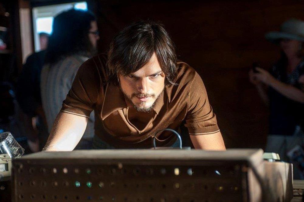 Ashton Kutcher jako Steve Jobs