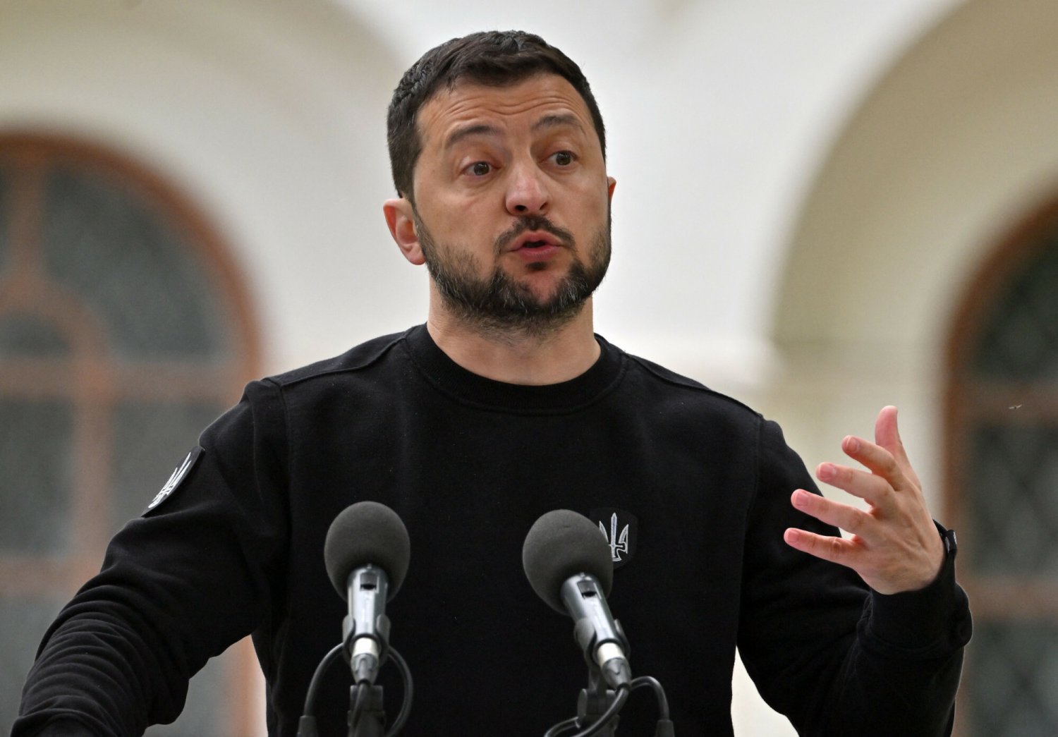 Brytyjskie media podają, że Zełenski chciał przemawiać na Eurowizji.