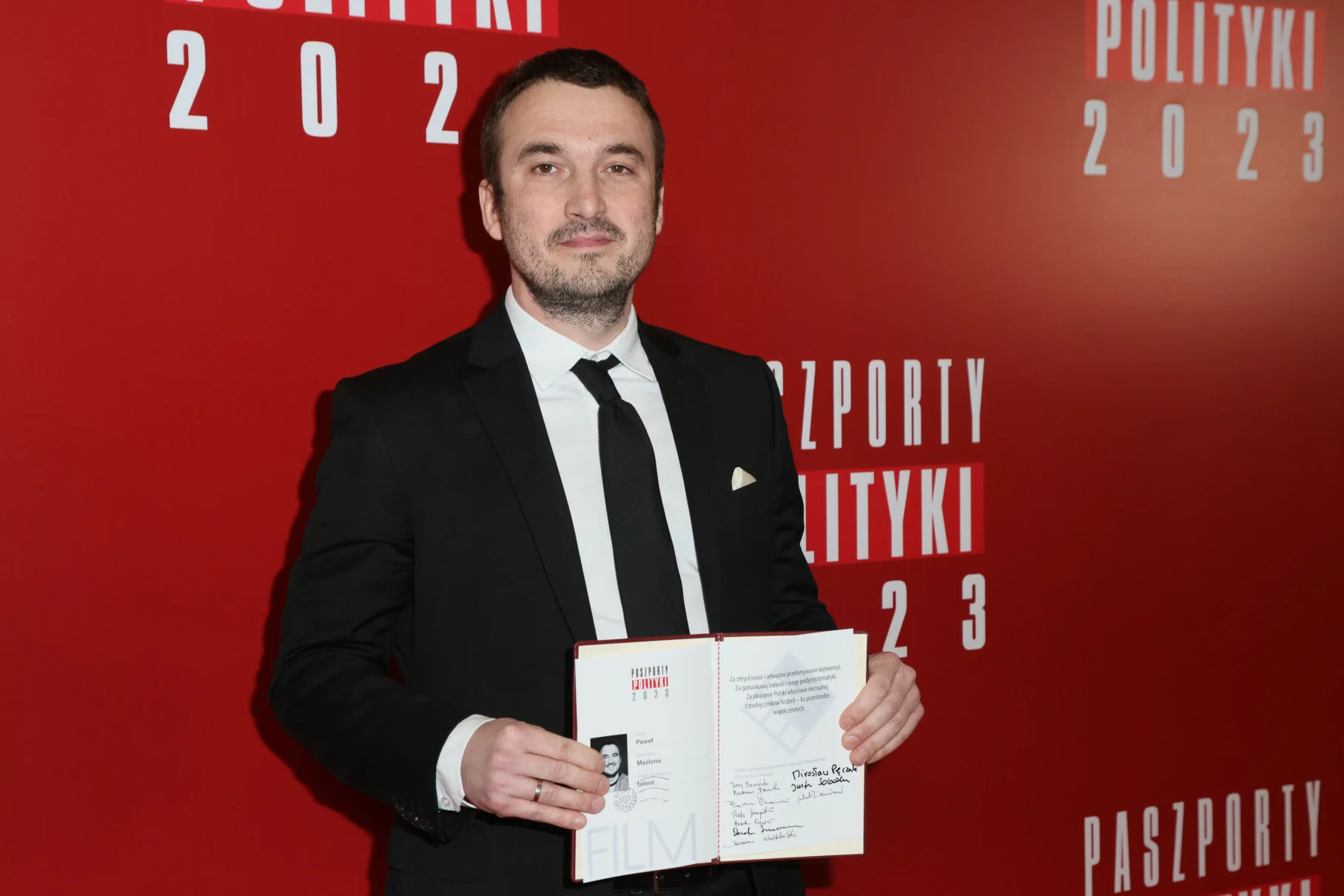 Paszporty Polityki 2023, Paweł Maślona Paszporty Polityki 2023, Paweł Maślona