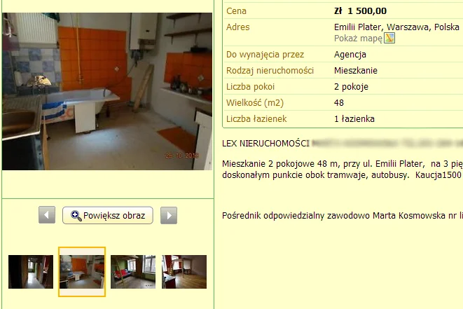 Wynajem mieszkania? Uważaj - agencje oferują takie nory nawet za 1500 zł