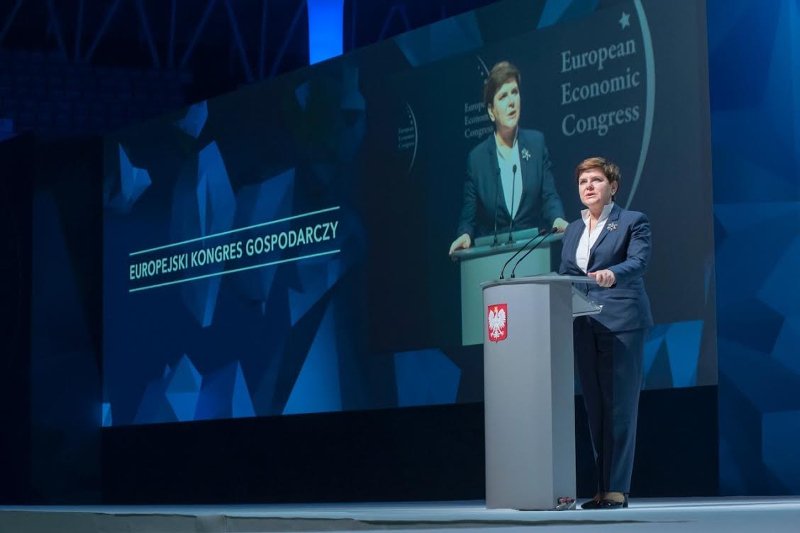 Przemowa premier Beaty Szydło z okazji inauguracji VIII Europejskiego Kongresu Gospodarczego w Katowicach