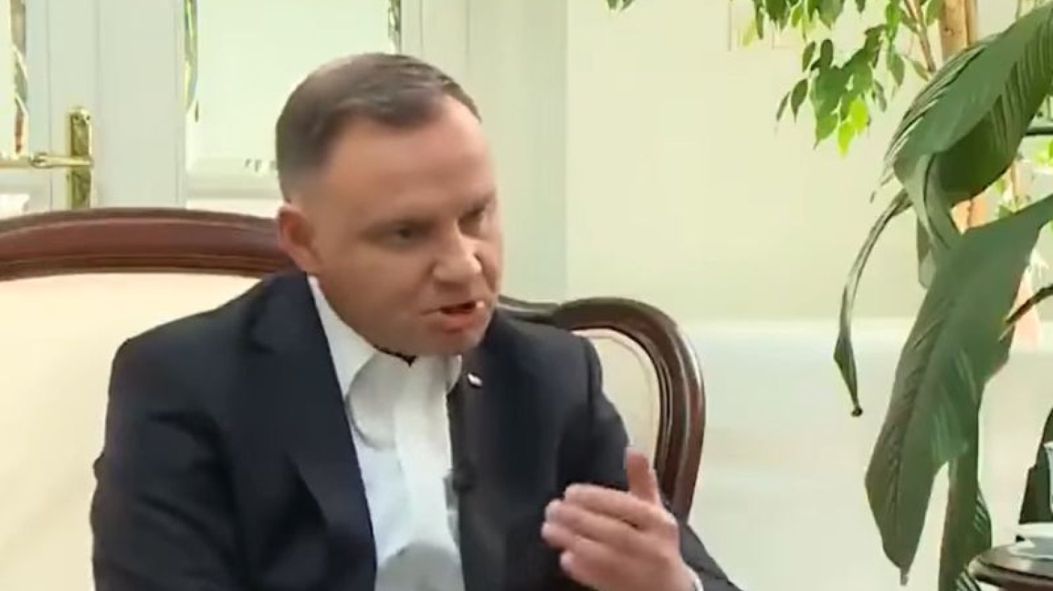 Prezydent Andrzej Duda stwierdził, że osoba na jego stanowisku powinna być "twarda" w podejmowaniu decyzji.