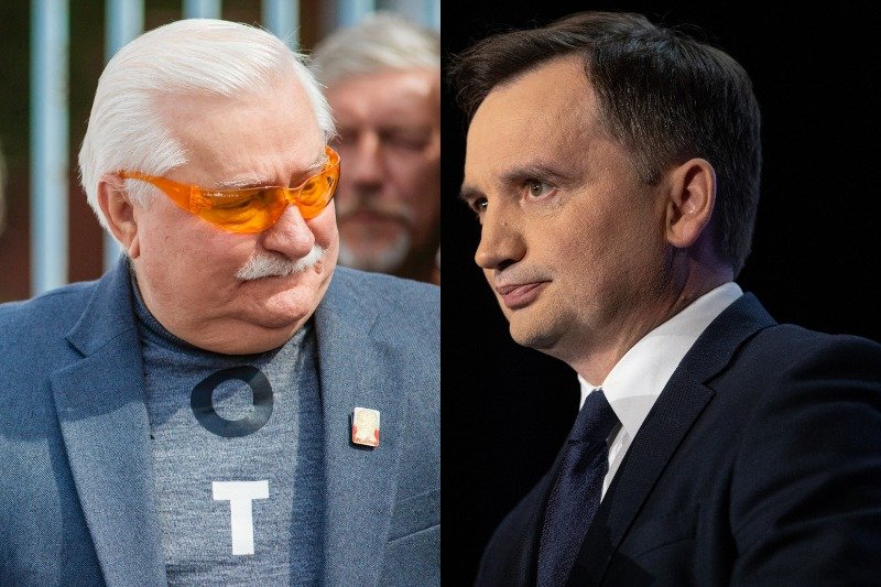 Lech Wałęsa już wcześniej odpowiedział na pismo Zbigniewa Ziobry.