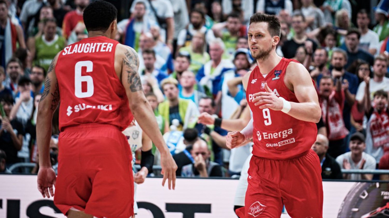 Mateusz Ponitka i AJ Slaughter będą mieć kluczowe znaczenie w grze Biało-Czerwonych podczas półfinału ME z Francją.