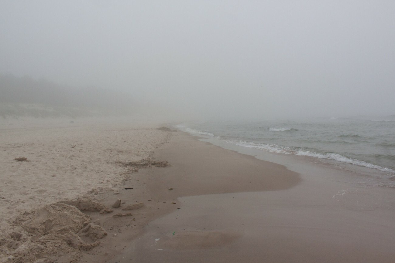 mgły nad Bałtykiem