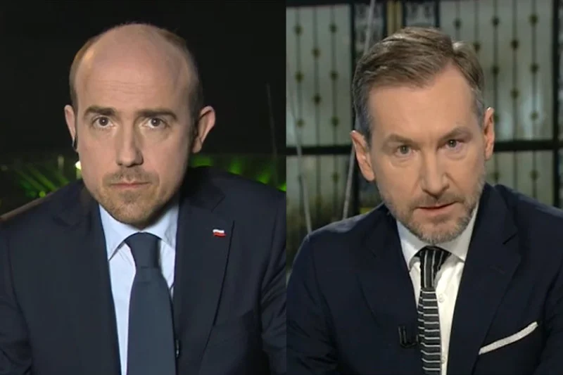 Piotr Kraśko jest krytykowany przez część widzów za wywiad z Borysem Budką.