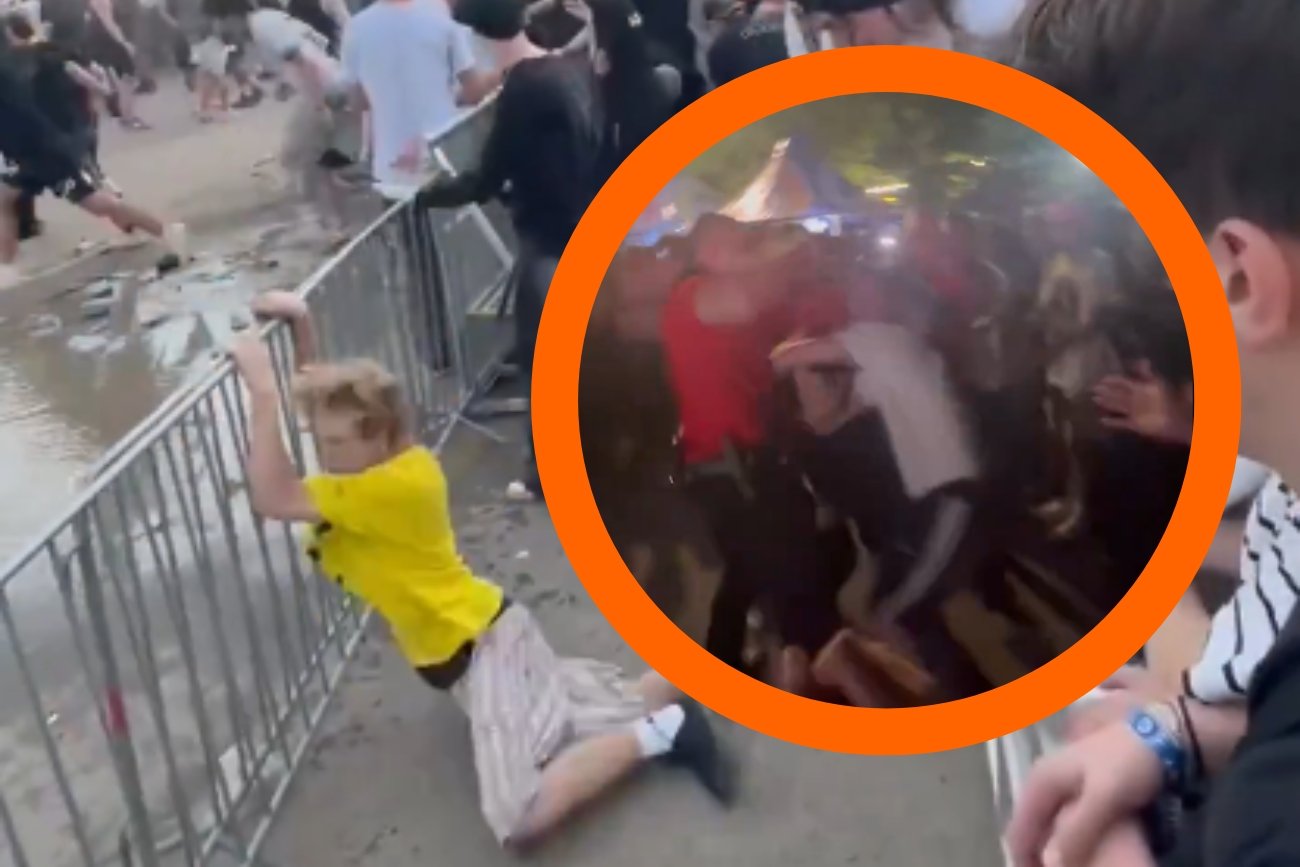 Zamieszki na Clout Festival 2024 w Warszawie (WIDEO)