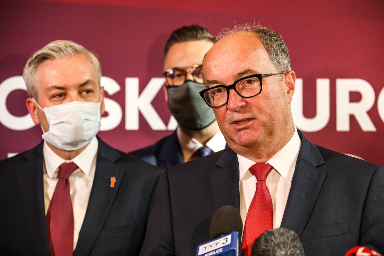 Włodzimierz Czarzasty na kongresie Zjednoczonej Lewicy