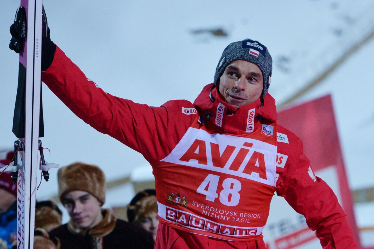 Piotr Żyła w poprzednim sezonie stanął na podium podczas Pucharu Świata w rosyjskim Niżnym Tagile.