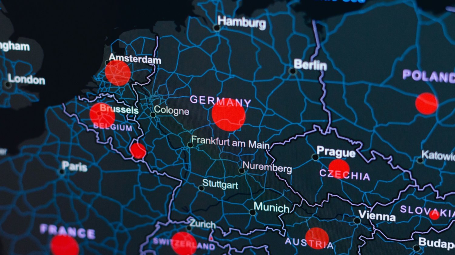Gdyby wybuchła wojna, tutaj byłoby najbezpieczniej. Lista krajów Mapa Europy