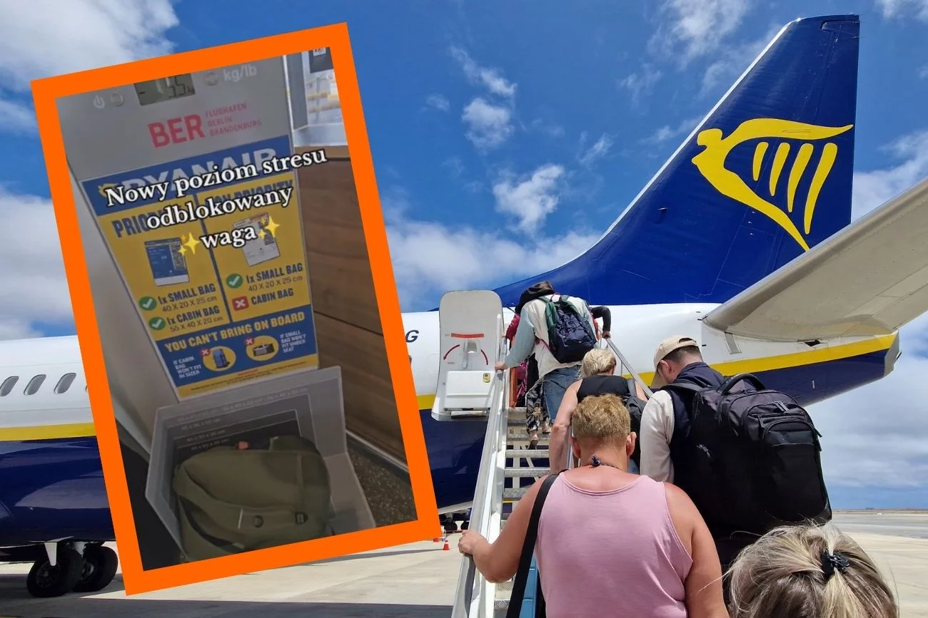 Ryanair testuje nową miarkę do bagażu? Sprawdziliśmy, o co chodzi