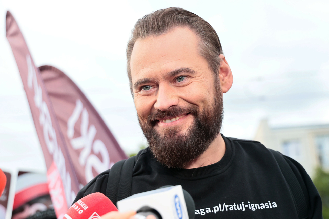 Stanowski wystąpił w koszulce z linkiem do zbiórki na Ignasia. Nagle ruszyła lawina wpłat