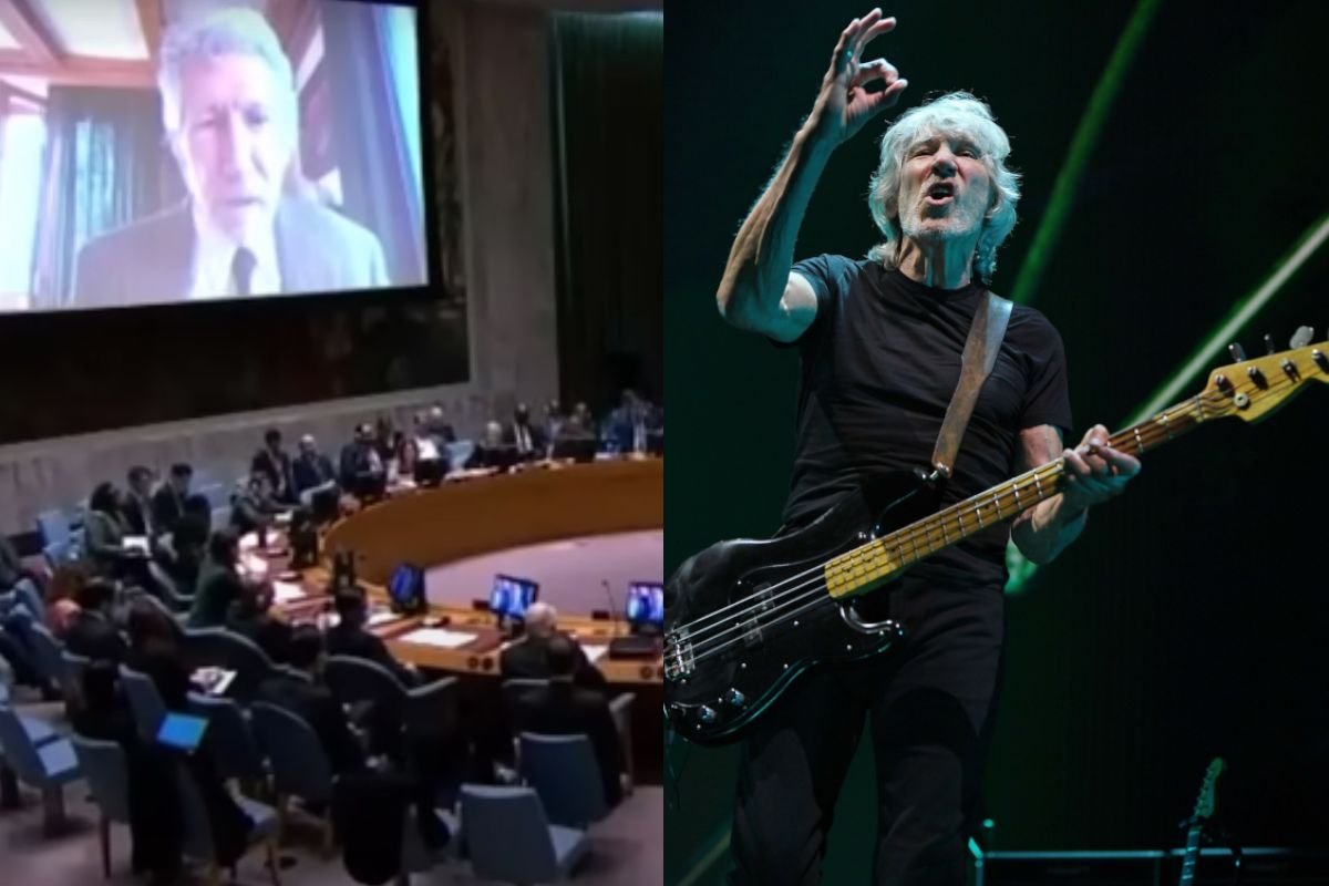 Roger Waters przemawiał w ONZ. Stwierdził, że inwazja Rosji była "sprowokowana"