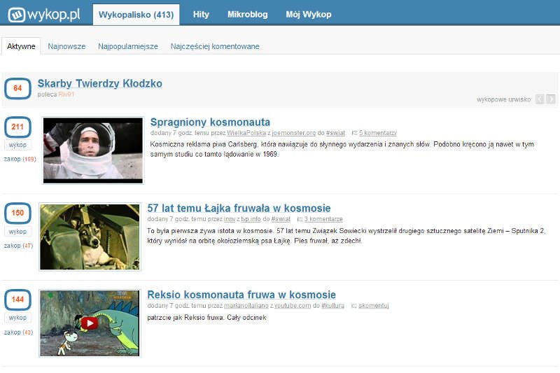 Afera kosmiczna na Wykopie - o co chodzi? Użytkownicy protestują tak samo jak przy aferze zbożowej