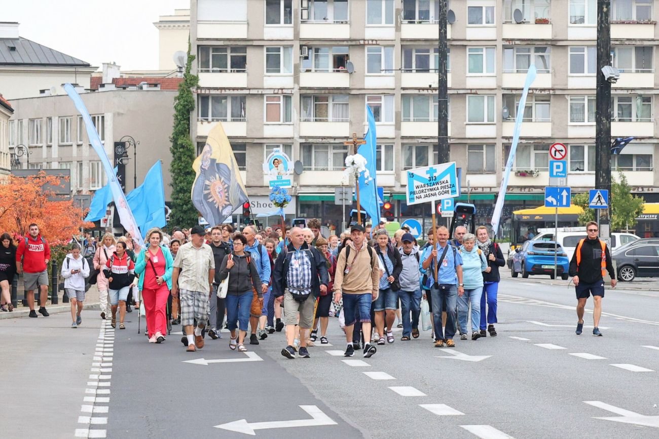 Ruszyła 313 Warszawska Pielgrzymka Piesza.