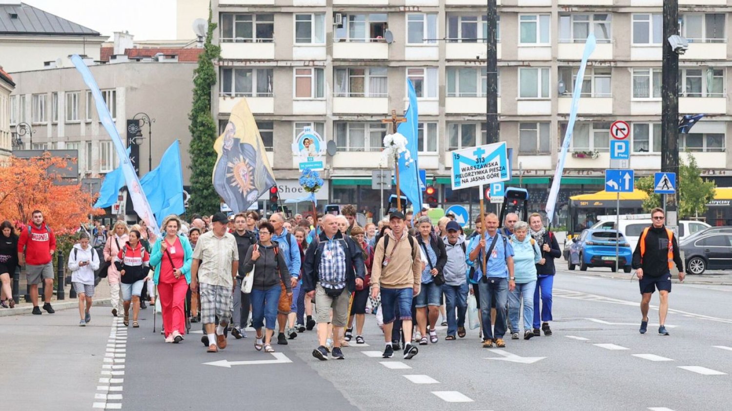 Ruszyła 313 Warszawska Pielgrzymka Piesza.