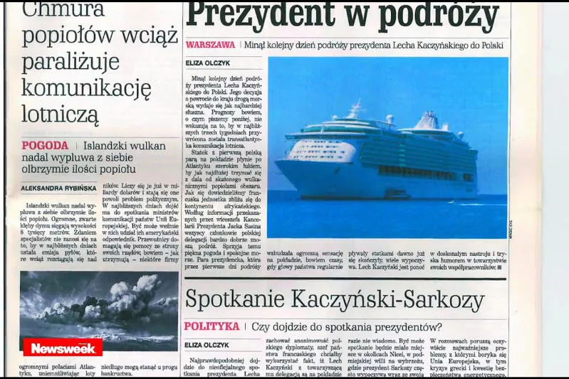 Gazeta, która została wydrukowana na polecenie Jarosława Kaczyńskiego.