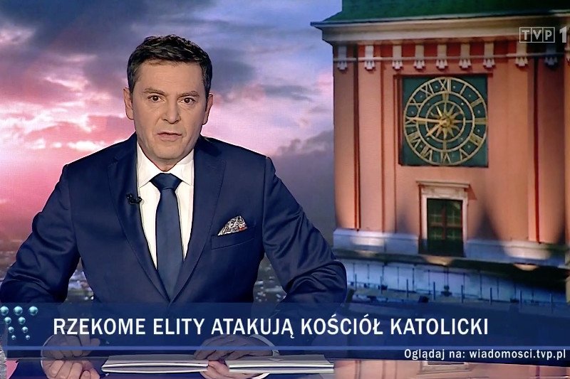 W "Wiadomościach" TVP ukazał się materiał dot. filmu "Kler" na festiwalu w Gdyni.