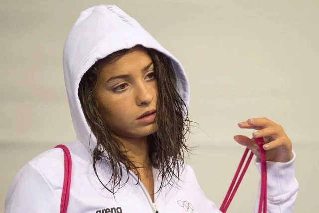 Yusra Mardini - młoda syryjska pływaczka podbiła serce Tomasza Kammela.