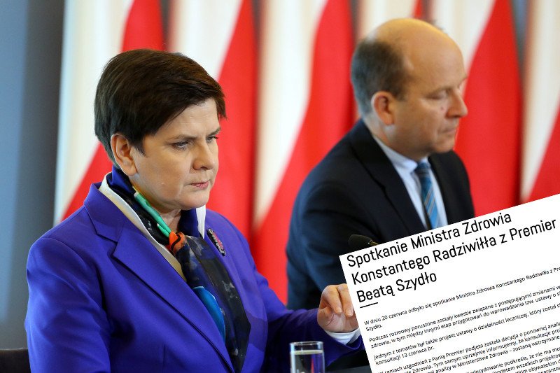 Pomysł Konstantego Radziwiłła nie spodobał się premier Beacie Szydło. Po wizycie na dywaniku, prace nad nim zostały zawieszone. W praktyce, trafił do kosza.