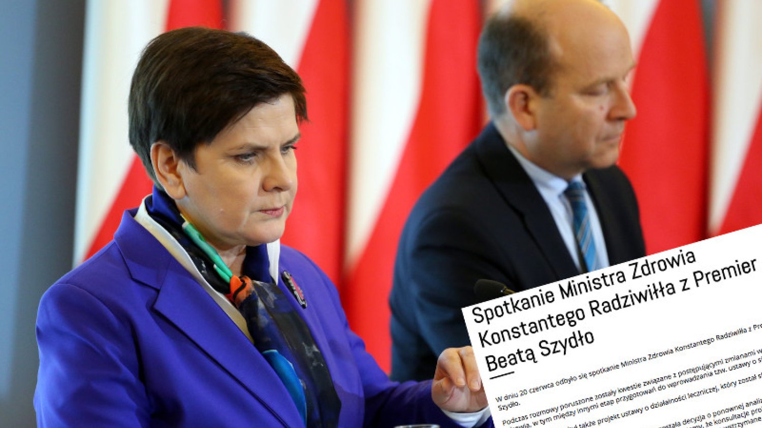 Pomysł Konstantego Radziwiłła nie spodobał się premier Beacie Szydło. Po wizycie na dywaniku, prace nad nim zostały zawieszone. W praktyce, trafił do kosza.
