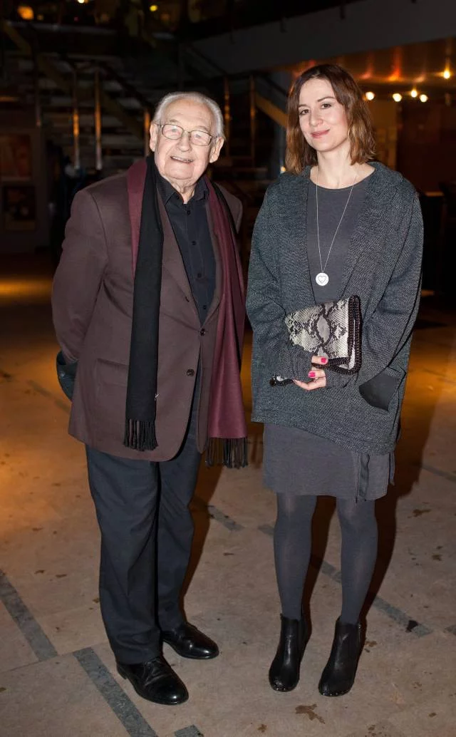 Maja Ostaszewska i Andrzej Wajda