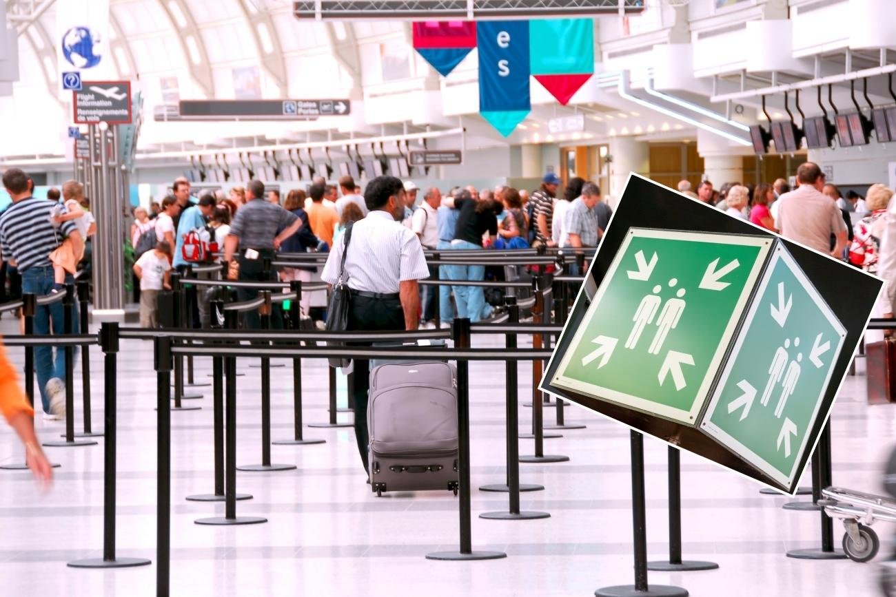 Łącznie we Francji ewakuowano dziś sześć lotnisk