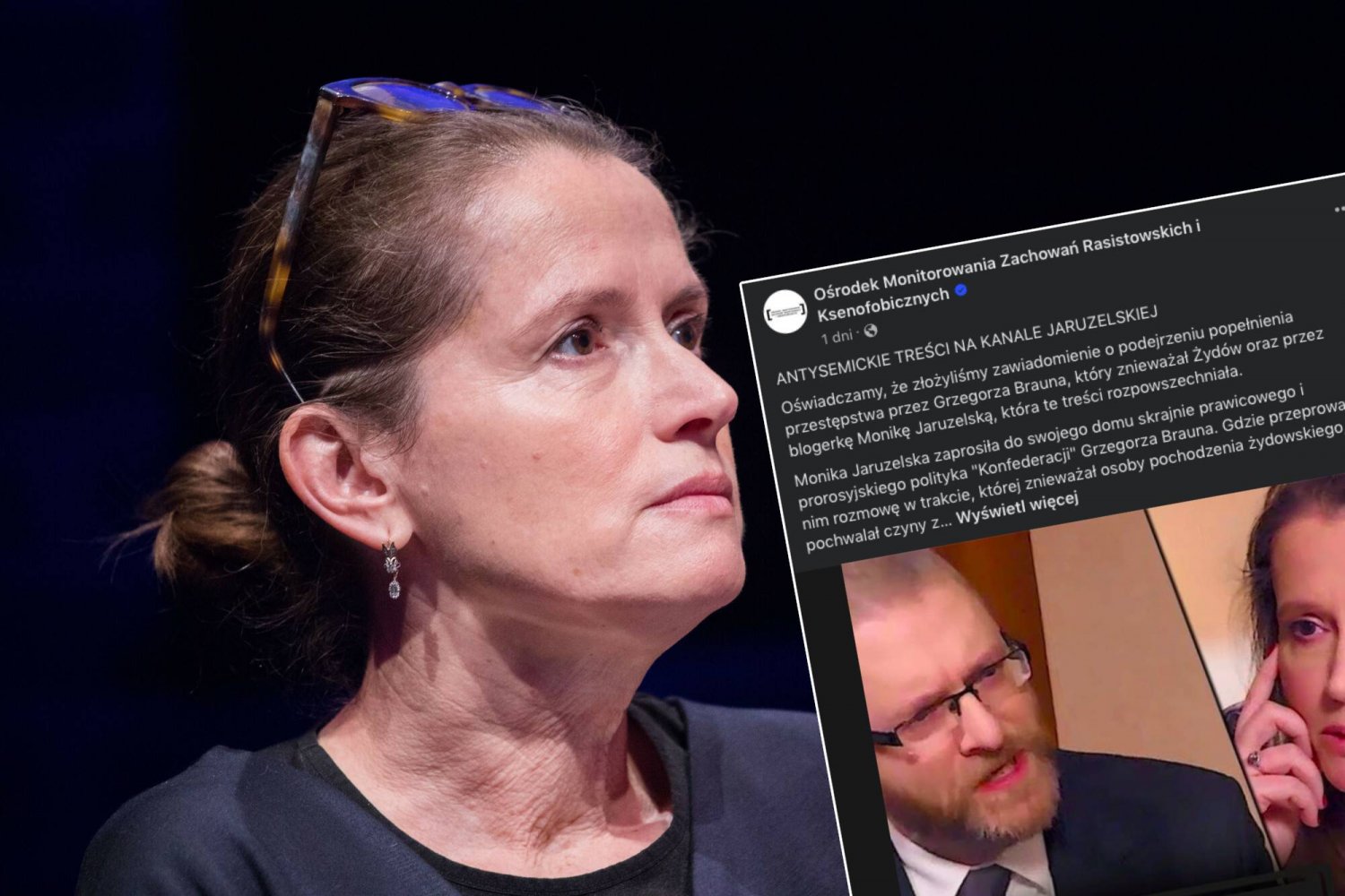 Monika Jaruzelska zaprosiła do swojego programu Grzegorza Brauna, posła Konfederacji.