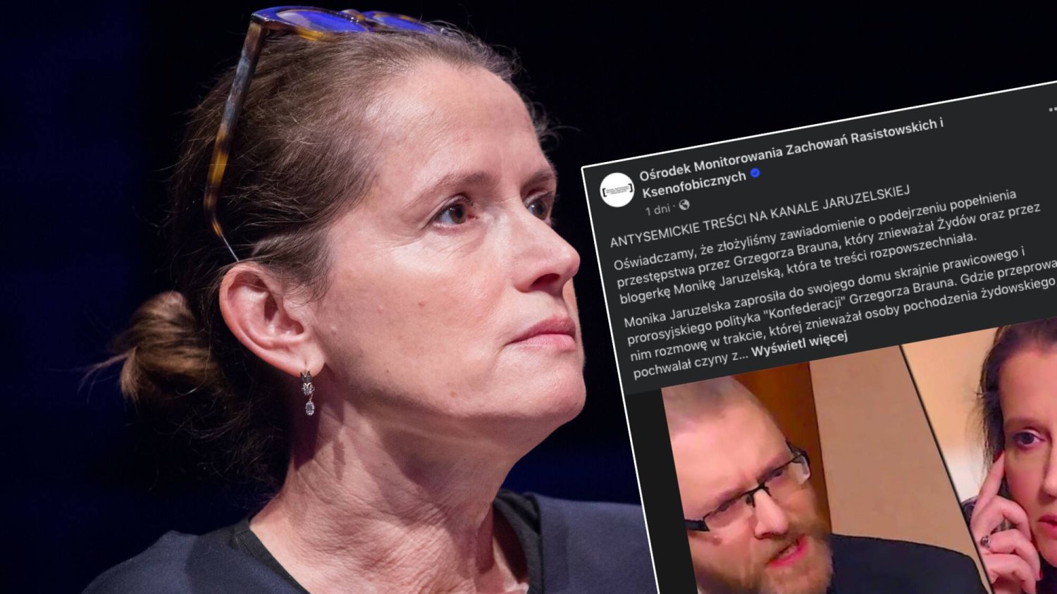 Monika Jaruzelska zaprosiła do swojego programu Grzegorza Brauna, posła Konfederacji.