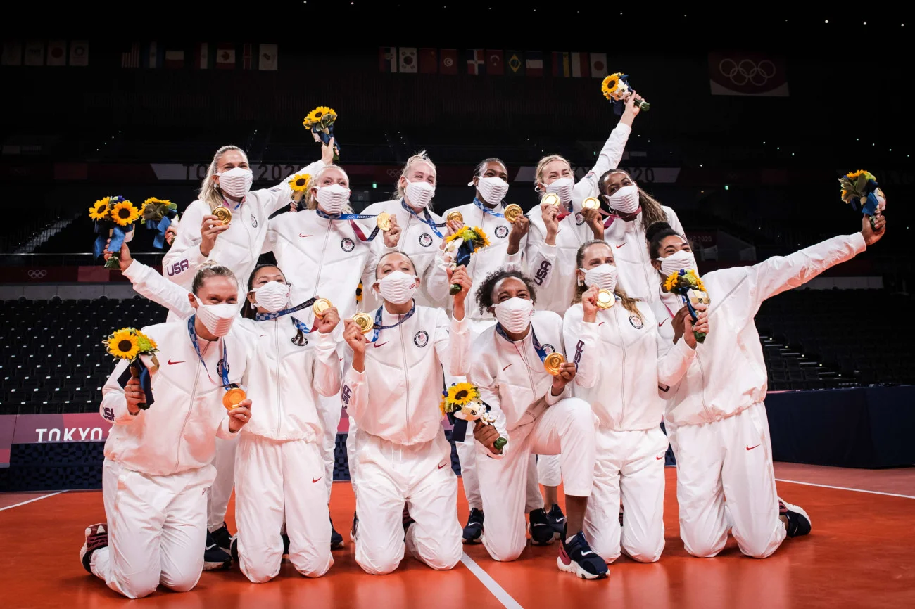 Siatkarki USA okazały się najlepsze na turnieju olimpijskich w Tokio. W finale wygrało 3:0 z Brazylią