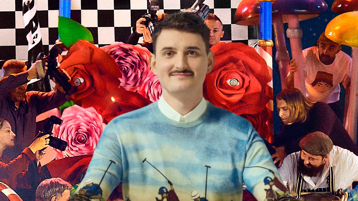 Dawid Podsiadło "Lata dwudzieste": piosenki, recenzja Dawid Podsiadło na tle okładki płyty "Lata dwudzieste"