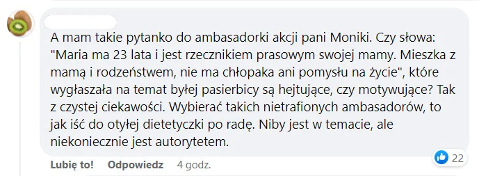 Internauci krytycznie ocenili udział Moniki Richardson w kampanii przeciwko hejtowi.