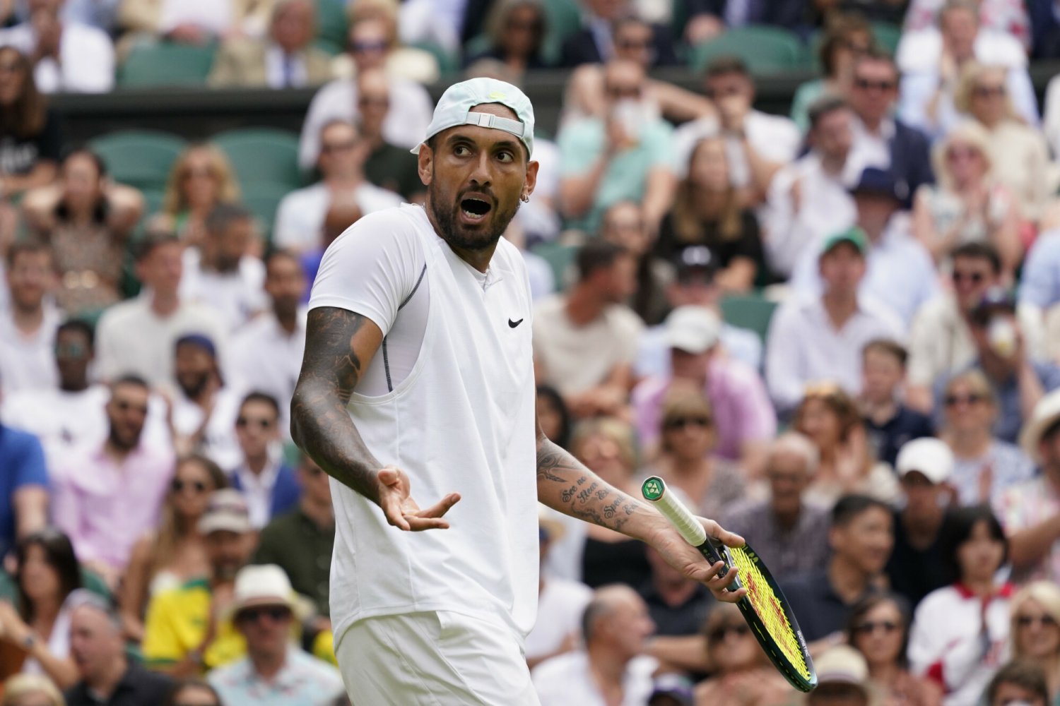 To polska fanka rozwścieczyła Nicka Kyrgiosa w trakcie niedzielnego finału Wimbledonu