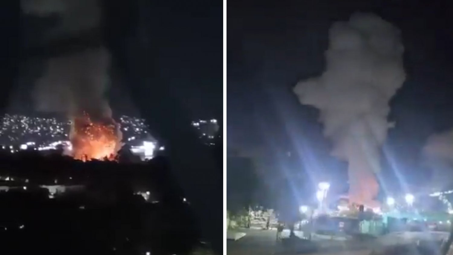 Nocny atak na Wenezuelę, słupy dymu nad stolicą. "Donald Trump wydał rozkaz"