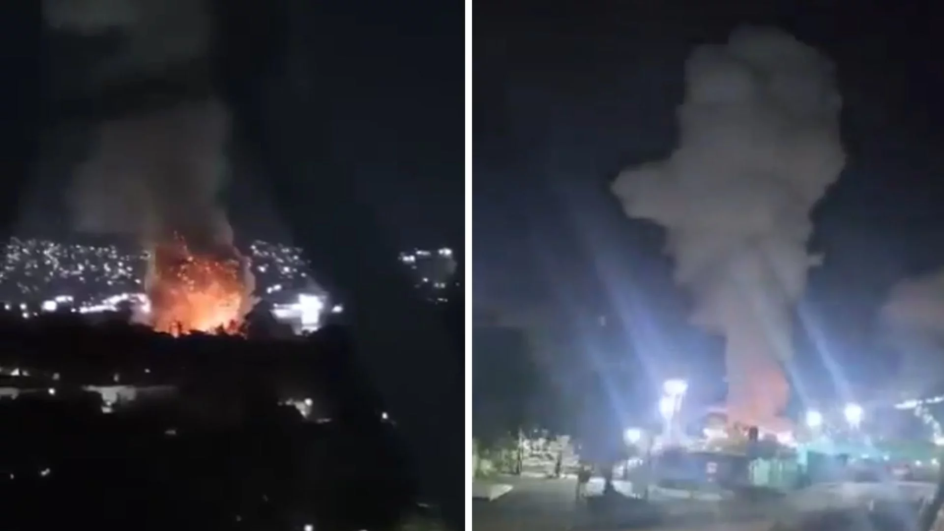 Nocny atak na Wenezuelę, słupy dymu nad stolicą. "Donald Trump wydał rozkaz"