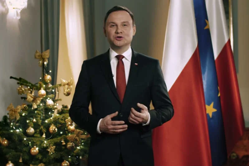 Andrzej Duda wygłosił orędzie noworoczne.