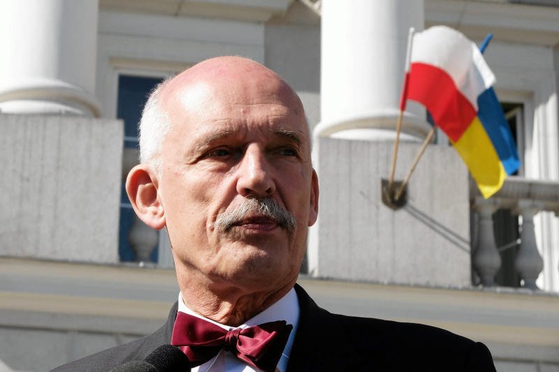 Janusz Korwin-Mikke mówi, że Rosja powinna być przeciwwagą dla Unii Europejskiej.