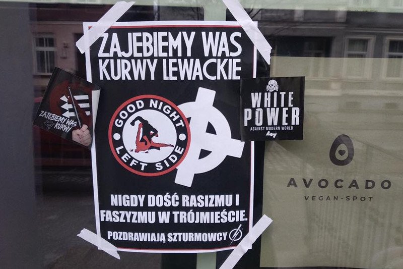 Pracownicy restauracji po przyjściu do pracy zastali taki właśnie widok