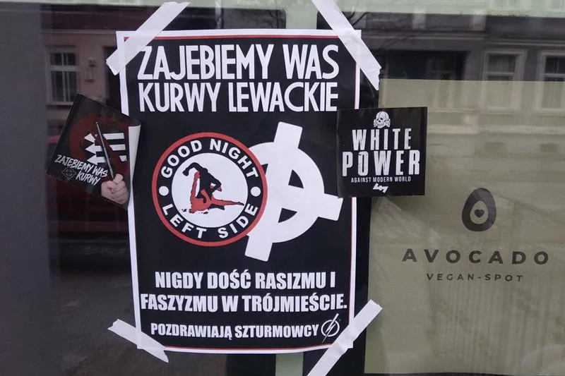 Pracownicy restauracji po przyjściu do pracy zastali taki właśnie widok