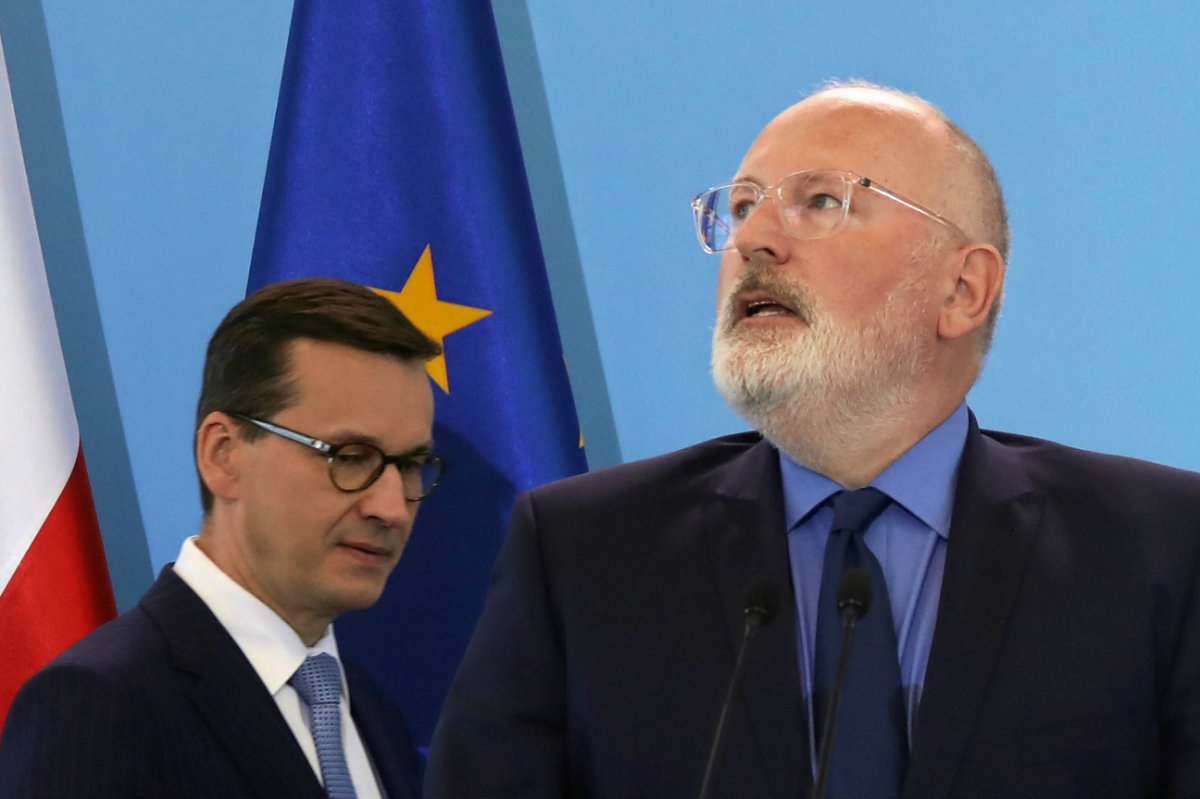 Frans Timmermans to jeden z największych krytyków władzy PiS w Komisji Europejskiej.